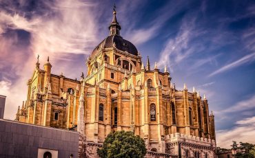 Madrid Architecture Almudena Spain Cathedral